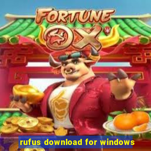 rufus download for windows